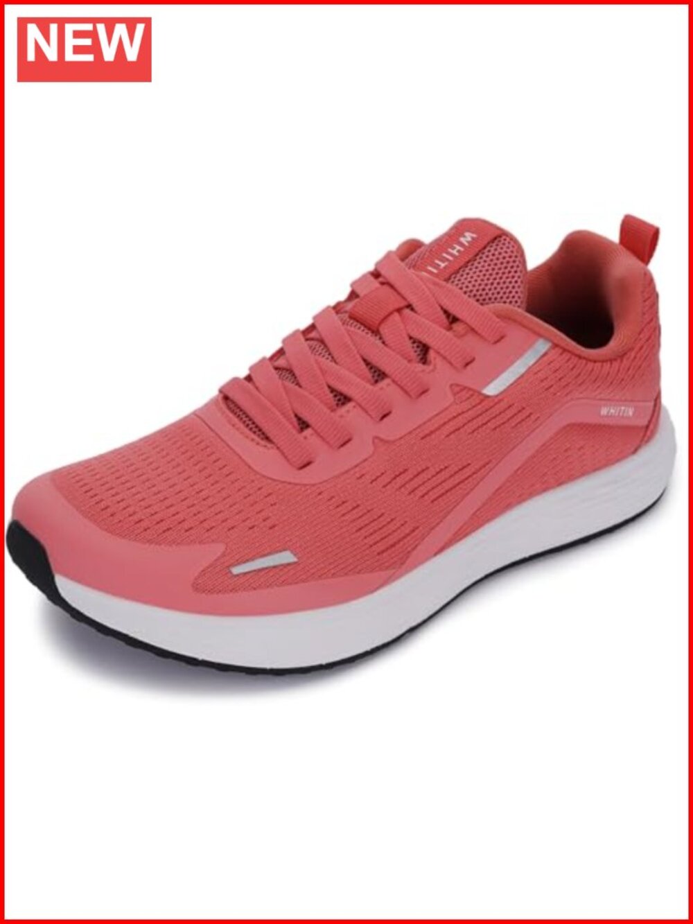 Women's Wide Toe Box Road Running Shoes Zero Drop Lightweight Knit Lace-Up